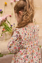 Load image into Gallery viewer, Louise Misha - Dress Saralou (Cream Wild Flowers) 2Y-5Y
