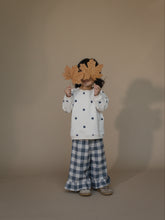 Load image into Gallery viewer, Organic Zoo - Fog Blue Frill Gingham Culottes
