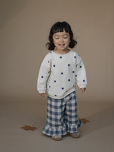 Load image into Gallery viewer, Organic Zoo - Fog Blue Frill Gingham Culottes
