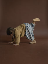 Load image into Gallery viewer, Organic Zoo - Fog Blue Gingham Lodge Pants
