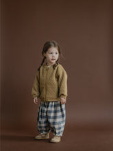 Load image into Gallery viewer, Organic Zoo - Fog Blue Gingham Lodge Pants
