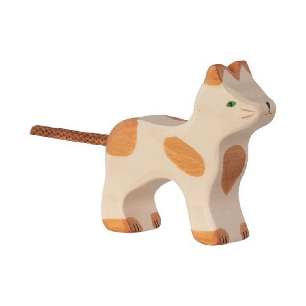 Holztiger - Cat, standing, small (貓，站立，小)