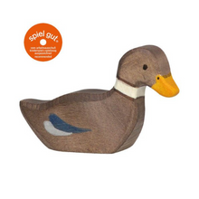 Load image into Gallery viewer, Holztiger - Duck, swimming (鴨子,游泳)
