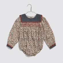 Load image into Gallery viewer, Little Cotton Clothes - Hallie Romper Cottage Floral
