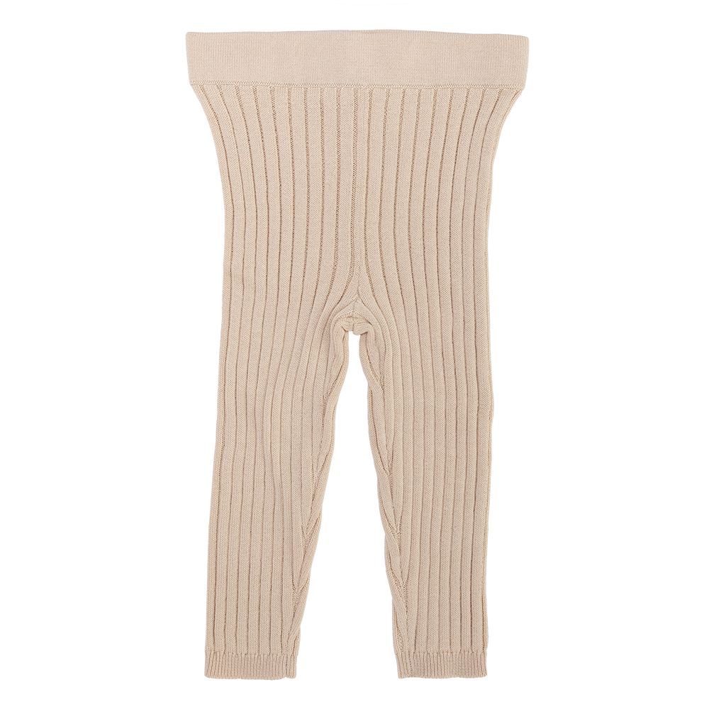 GROWN - Ribbed Leggings Pebble