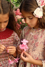 Load image into Gallery viewer, Bonjour Diary - Handsmock Dress with Crochet Collar (Venice Print) 2Y-8Y
