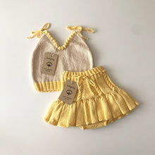 Load image into Gallery viewer, Babytoly - Ivy Skirt (Canary, Papaya, Mustard, Biscuit)
