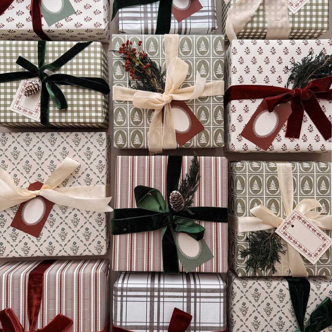 Christmas Gift Wrap 復古聖誕禮盒包裝