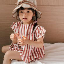 Load image into Gallery viewer, Studio Boheme - Cousine Dress (Red Stripes)
