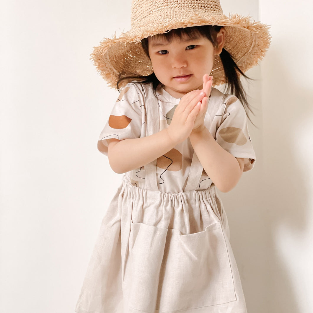 Organic Zoo - Ceramic White Maker Crossback Skirt