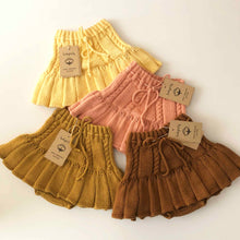 Load image into Gallery viewer, Babytoly - Ivy Skirt (Canary, Papaya, Mustard, Biscuit)
