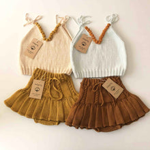 Load image into Gallery viewer, Babytoly - Ivy Skirt (Canary, Papaya, Mustard, Biscuit)
