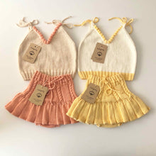Load image into Gallery viewer, Babytoly - Ivy Skirt (Canary, Papaya, Mustard, Biscuit)
