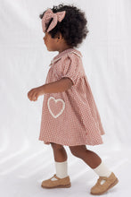 Load image into Gallery viewer, Quincy Mae - Coraline Dress Red Gingham
