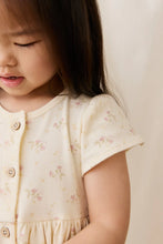 將圖片載入圖庫檢視器 Jamie Kay - Dahlia Dress - Thelma Parchment (2Y-5Y)
