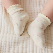 Load image into Gallery viewer, Jamie Kay - Maya Jacquard Sock (Egret)
