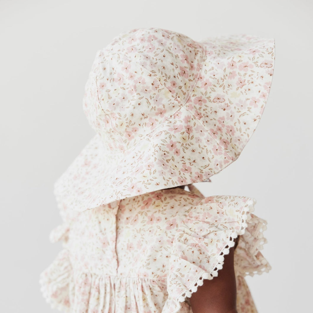 Jamie Kay - Organic Cotton Noelle Hat - Fifi Floral