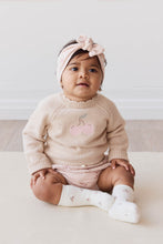 Load image into Gallery viewer, Jamie Kay - Evelyn Sock - Cherry Love Egret 1-2Y
