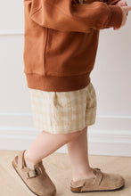 Load image into Gallery viewer, Jamie Kay - 薄款短褲 - Gingham Pale Khaki
