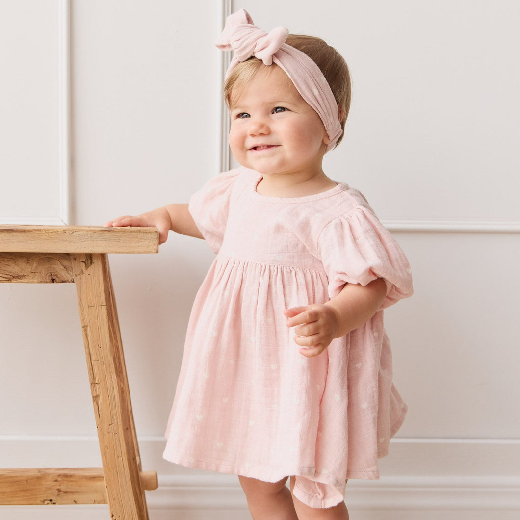 Jamie Kay - Organic Cotton Muslin Elodie Top - Petite Heart Old Rose