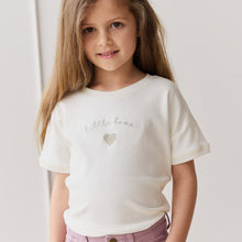 Load image into Gallery viewer, Jamie Kay - Pima Cotton Mimi Top - Parchment Little Love Violet
