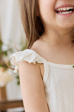 Load image into Gallery viewer, Jamie Kay -  Josephine Singlet - Sweet Heart Pointelle Parchment
