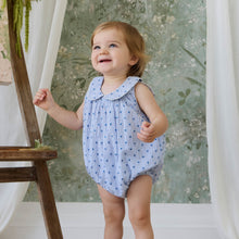 Load image into Gallery viewer, Jamie Kay - Wisteria Playsuit - Mon Amour Stripe Indigo
