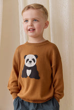 Load image into Gallery viewer, Jamie Kay - Panda Knit Jumper - Suede
