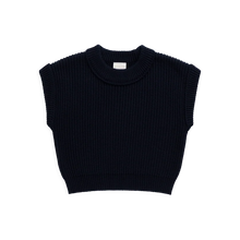 將圖片載入圖庫檢視器 [預購] Jamie Kay - Virgil Knit Vest Navy
