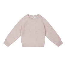 Load image into Gallery viewer, Jamie Kay - Dotty Knit Jumper (Rosebud)
