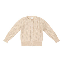 Load image into Gallery viewer, Jamie Kay - Hannah Knitted Cardigan - Light Oatmeal Marle
