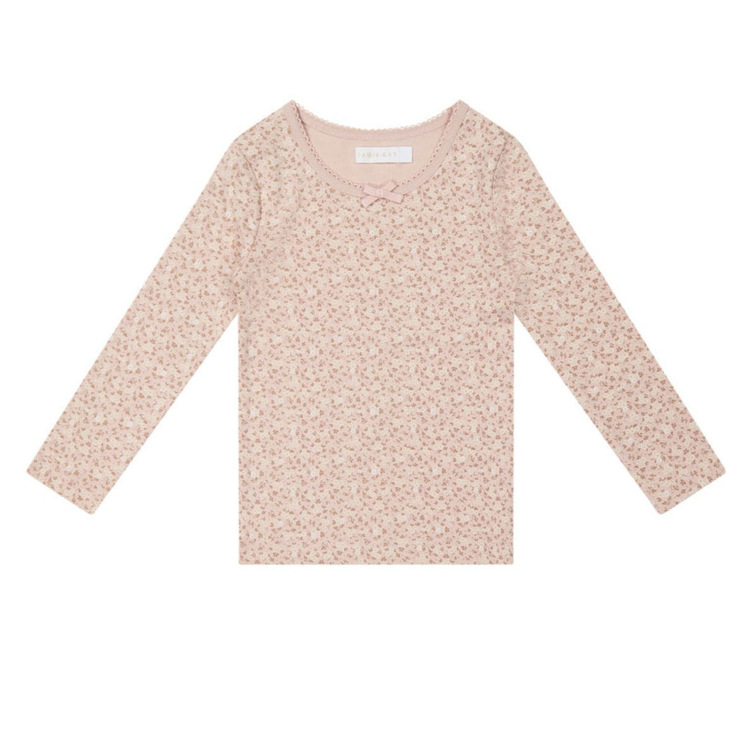 Jamie Kay - Long Sleeve Top - Rosalie Field Rose Dust