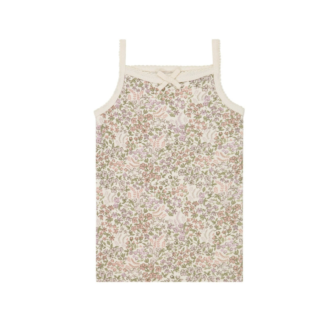 Jamie Kay - Organic Cotton Singlet - April Eggnog