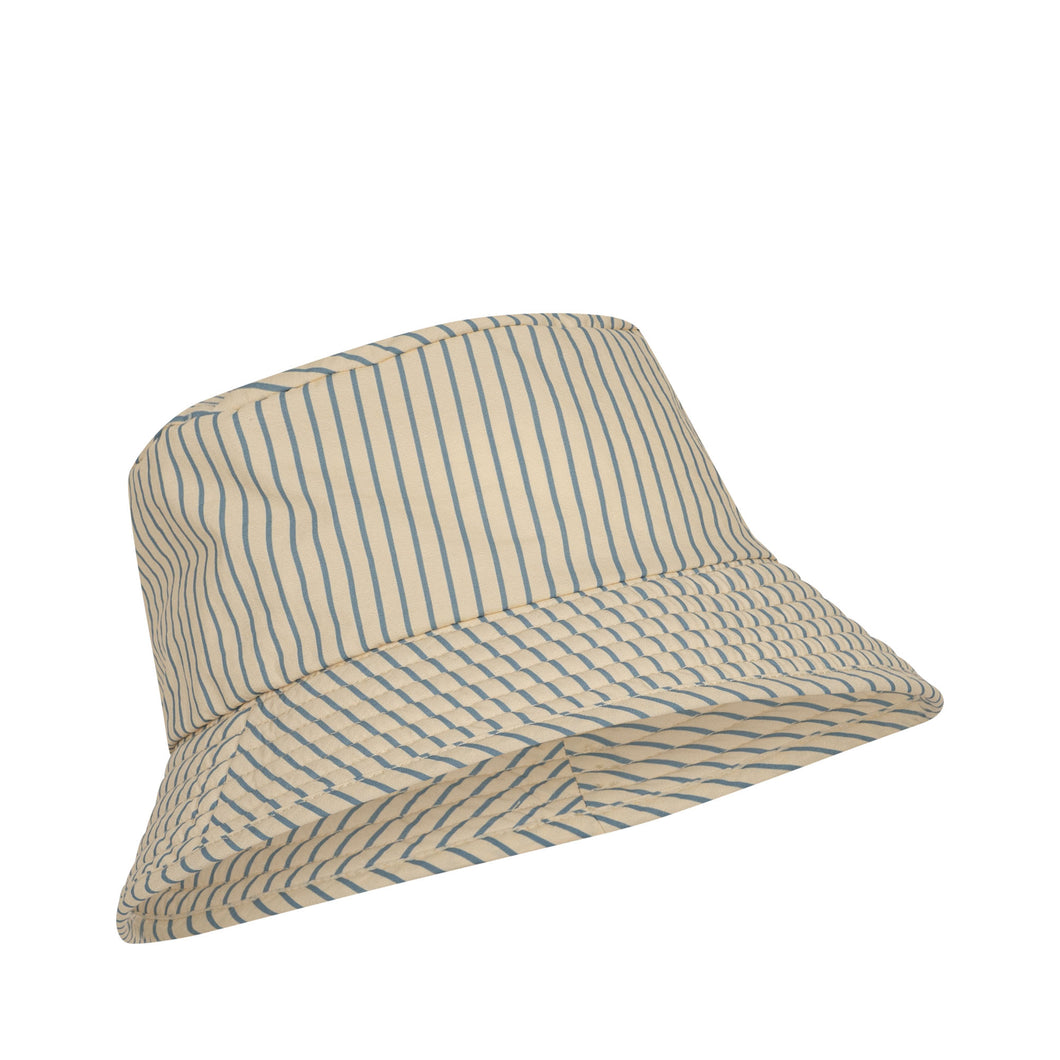 Konges Slojd - Bucket Hat (Stripe Blue)