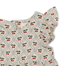 Load image into Gallery viewer, Konges Slojd - Coco Frill Romper (Cherry Motif)
