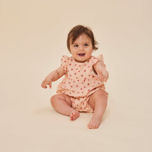 Load image into Gallery viewer, Konges Slojd - Coco Frill Romper (Peonia Pink)
