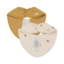 Load image into Gallery viewer, Konges Slojd - 2 Pack Bib (Lemon)
