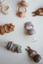Load image into Gallery viewer, Konges Slojd - Silicone Fruit Feeding Pacifier (WHALE/L&#39;EAU)
