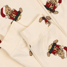 Load image into Gallery viewer, Konges Slojd - Blouse and Pants Set (Christmas Teddy) 12M-2Y
