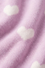 Load image into Gallery viewer, [預購] Jamie Kay - Kayla Cardigan - Kayla Heart Jacquard Orchid Dream
