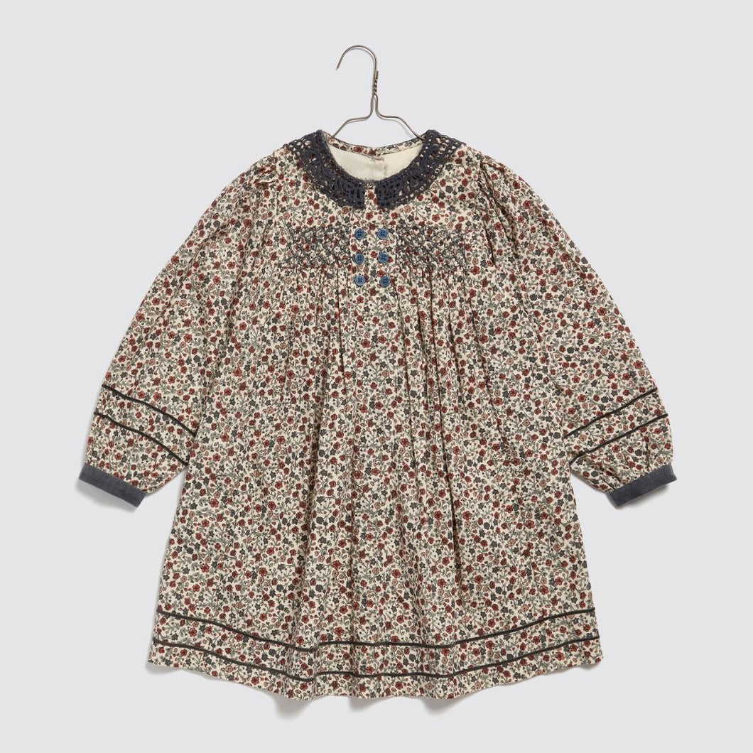Little Cotton Clothes - Etta Smocked Dress Cottage Floral