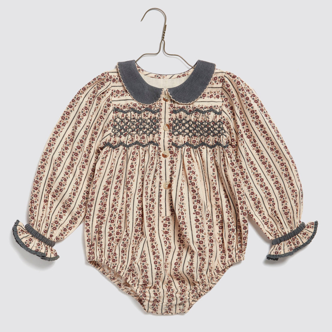 Little Cotton Clothes - 復古包屁裙 Mallory Floral