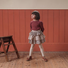 Load image into Gallery viewer, Little Cotton Clothes - Organic Pointelle T-shirt Redcurrent
