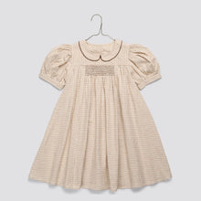 Load image into Gallery viewer, Little Cotton Clothes - Sally Dress Straw Check (2Y-6Y)
