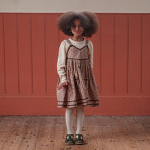 Load image into Gallery viewer, Little Cotton Clothes - Patty Pinafore in Rosehip Floral
