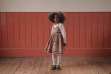 Load image into Gallery viewer, Little Cotton Clothes - Patty Pinafore in Rosehip Floral
