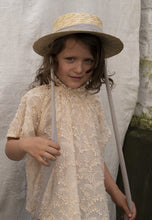 Load image into Gallery viewer, Frou Frou - CLASSIC CANOTIER HAT 綁帶圓頂草帽 (Latte)
