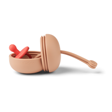 Load image into Gallery viewer, Liewood - Silicone pacifier box (Tuscany Rose)

