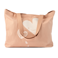 Load image into Gallery viewer, Liewood - Big Totebag (Hearts / Pale tuscany)
