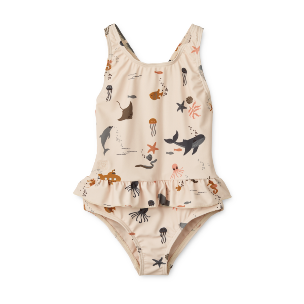 Liewood - Amara Printed Swimsuit (Swim Creature)
